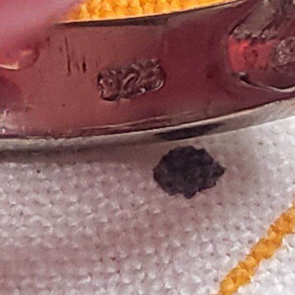 Niassa Ruby 5 Stone Sterling Silver Ring - Picture 6 of 6